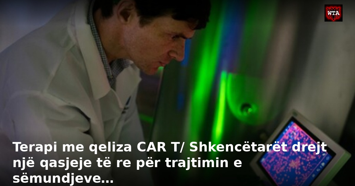 Terapi me qeliza CAR T/ Shkencëtarët drejt një qasjeje të re për trajtimin e sëmundjeve…