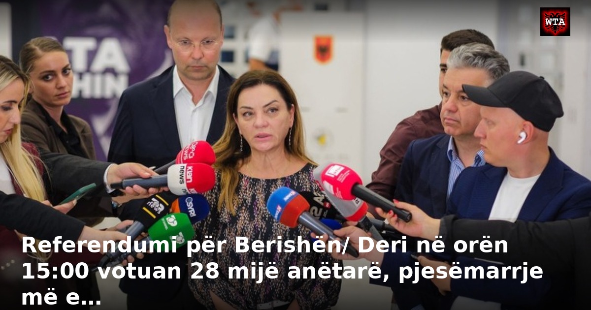 Referendumi për Berishën/ Deri në orën 15:00 votuan 28 mijë anëtarë, pjesëmarrje më e…