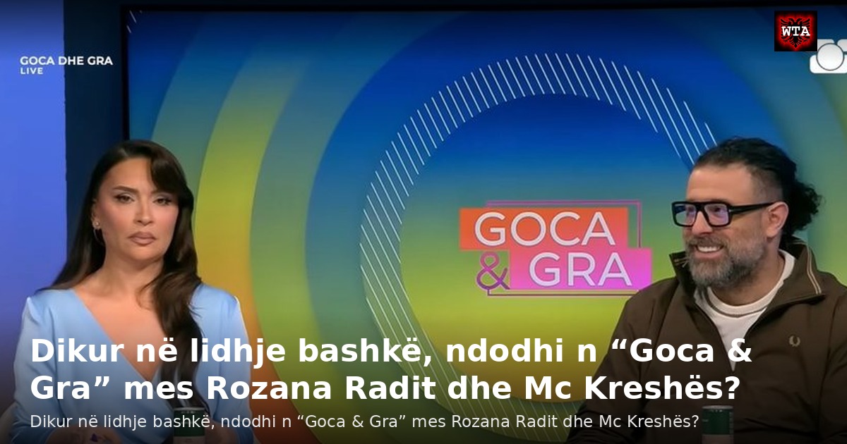 Dikur në lidhje bashkë, ndodhi n “Goca & Gra” mes Rozana Radit dhe Mc Kreshës?