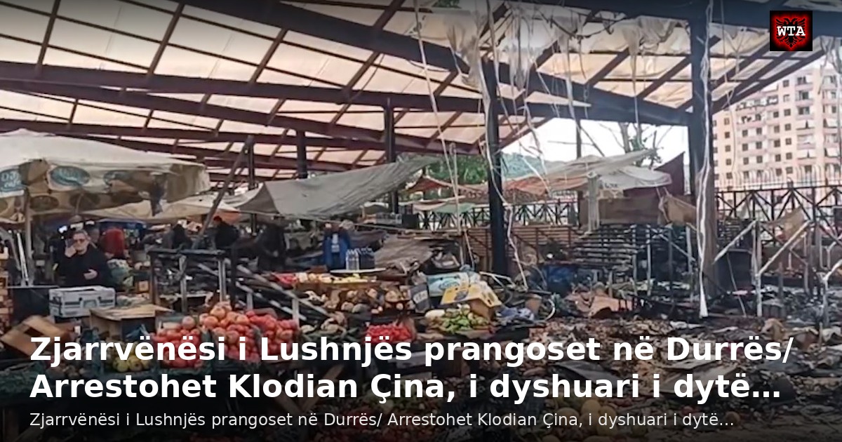 Zjarrvënësi i Lushnjës prangoset në Durrës/ Arrestohet Klodian Çina, i dyshuari i dytë…