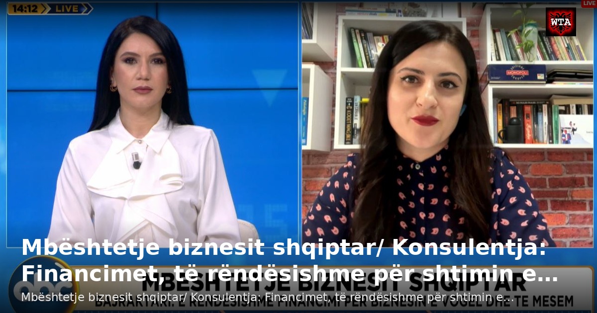 Mbështetje biznesit shqiptar/ Konsulentja: Financimet, të rëndësishme për shtimin e…