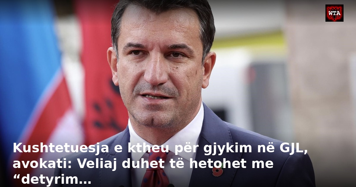 Kushtetuesja e ktheu për gjykim në GJL, avokati: Veliaj duhet të hetohet me “detyrim…