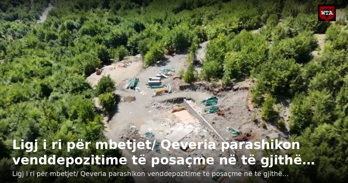 Ligj i ri për mbetjet/ Qeveria parashikon venddepozitime të posaçme në të gjithë…