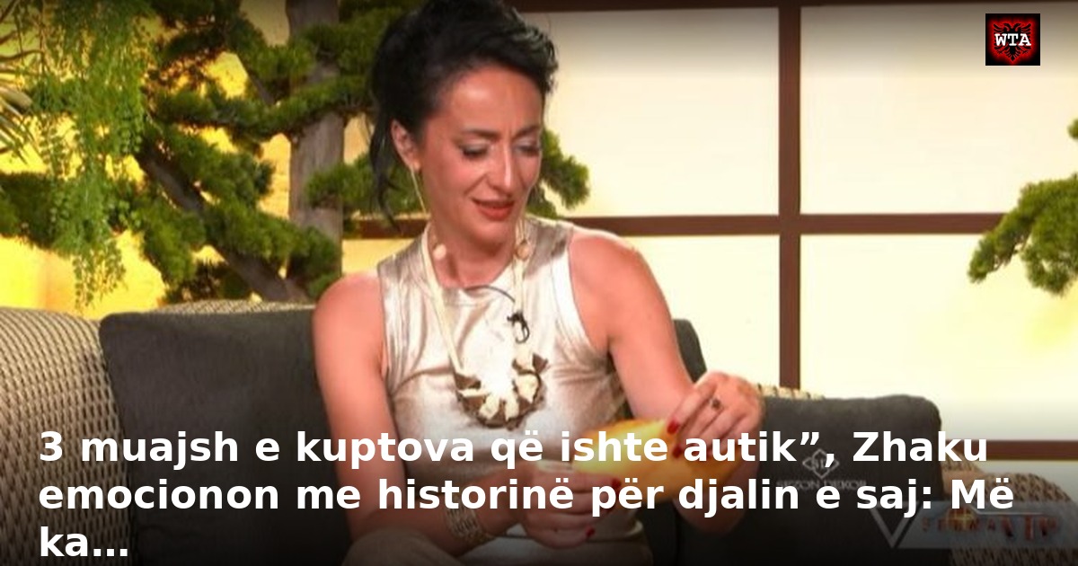 3 muajsh e kuptova që ishte autik”, Zhaku emocionon me historinë për djalin e saj: Më ka…