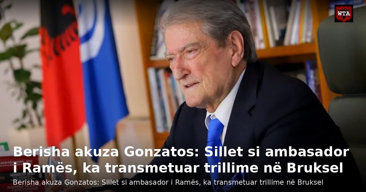 Berisha akuza Gonzatos: Sillet si ambasador i Ramës, ka transmetuar trillime në Bruksel