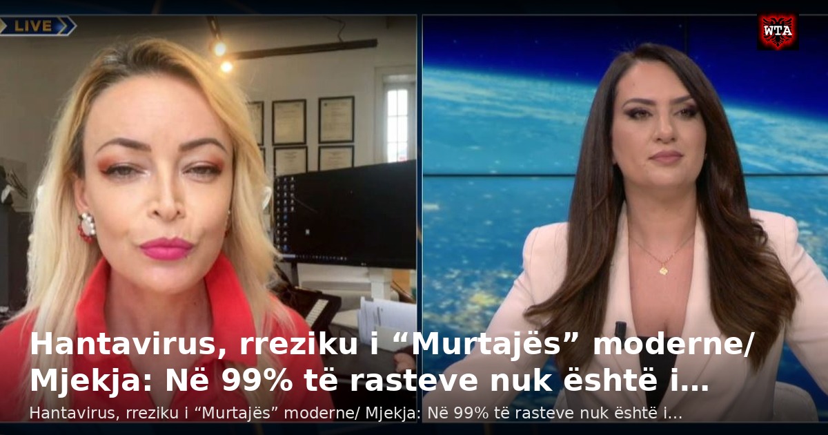 Hantavirus, rreziku i “Murtajës” moderne/ Mjekja: Në 99% të rasteve nuk është i…