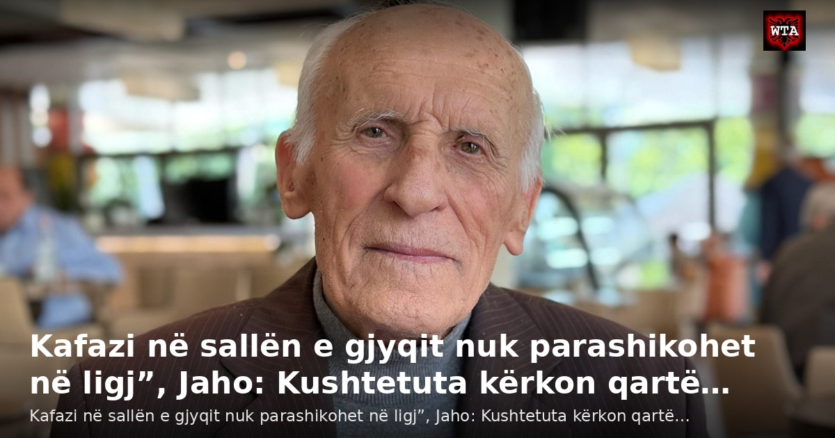 Kafazi në sallën e gjyqit nuk parashikohet në ligj”, Jaho: Kushtetuta kërkon qartë…