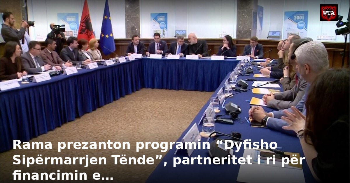 Rama prezanton programin “Dyfisho Sipërmarrjen Tënde”, partneritet i ri për financimin e…