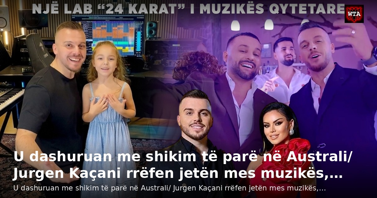 U dashuruan me shikim të parë në Australi/ Jurgen Kaçani rrëfen jetën mes muzikës,…