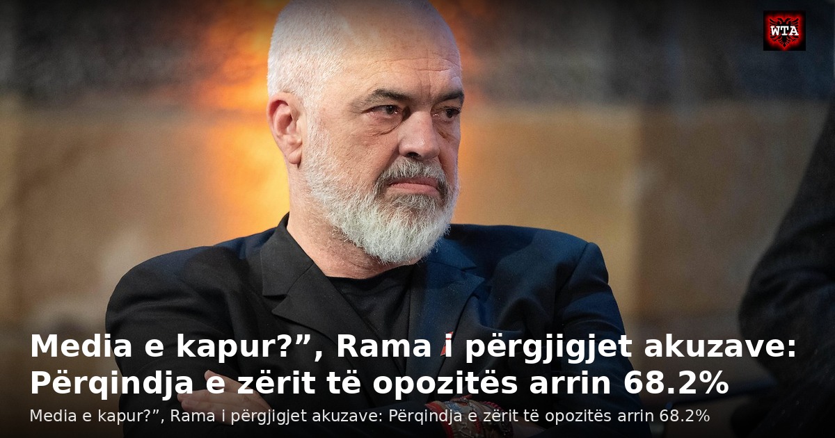 Media e kapur?”, Rama i përgjigjet akuzave: Përqindja e zërit të opozitës arrin 68.2%