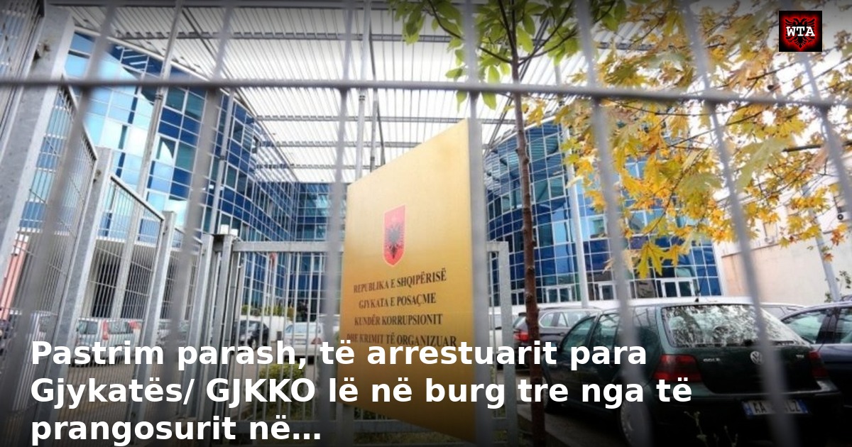 Pastrim parash, të arrestuarit para Gjykatës/ GJKKO lë në burg tre nga të prangosurit në…