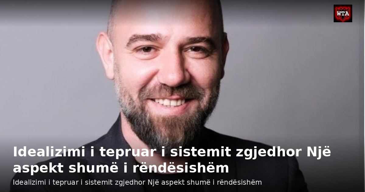 Idealizimi i tepruar i sistemit zgjedhor Një aspekt shumë i rëndësishëm
