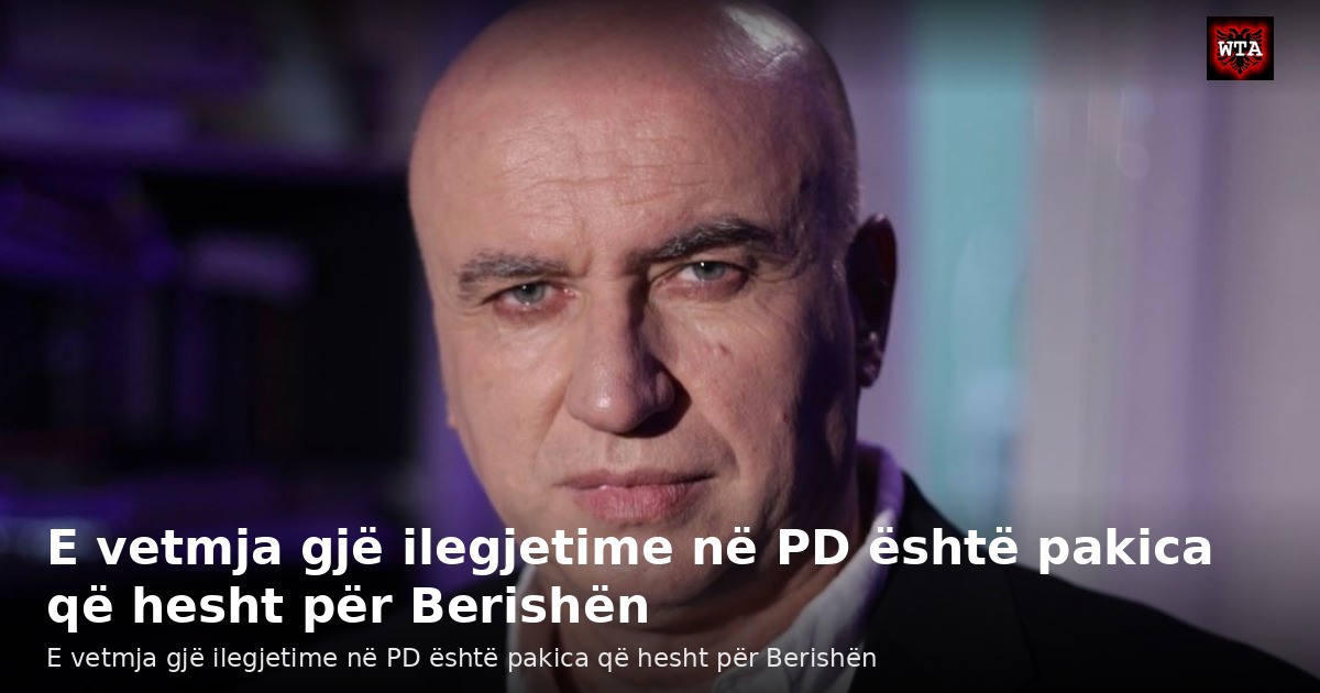 E vetmja gjë ilegjetime në PD është pakica që hesht për Berishën