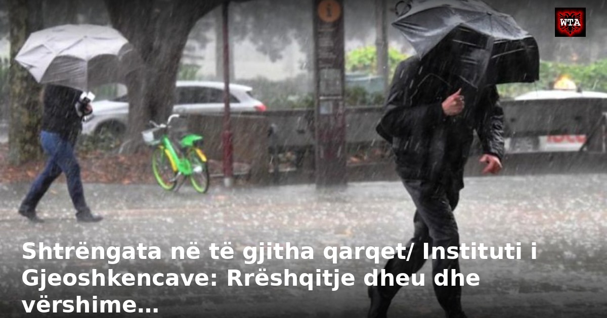 Shtrëngata në të gjitha qarqet/ Instituti i Gjeoshkencave: Rrëshqitje dheu dhe vërshime…