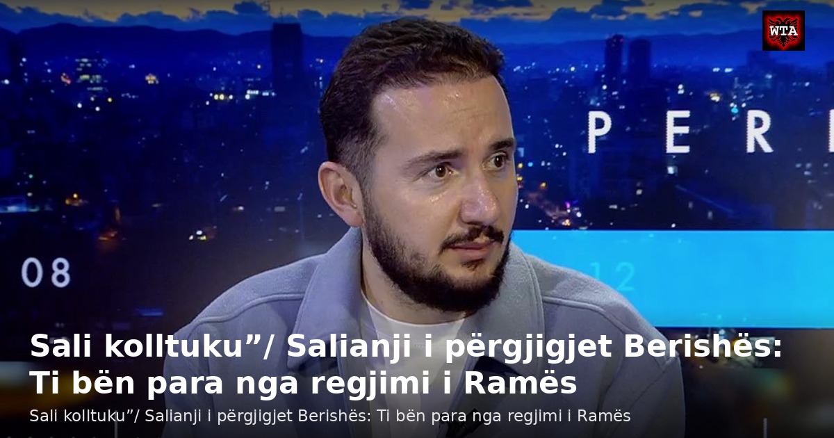 Sali kolltuku”/ Salianji i përgjigjet Berishës: Ti bën para nga regjimi i Ramës