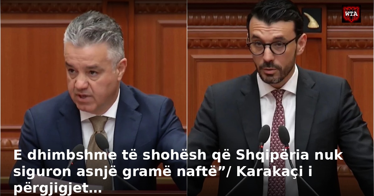 E dhimbshme të shohësh që Shqipëria nuk siguron asnjë gramë naftë”/ Karakaçi i përgjigjet…