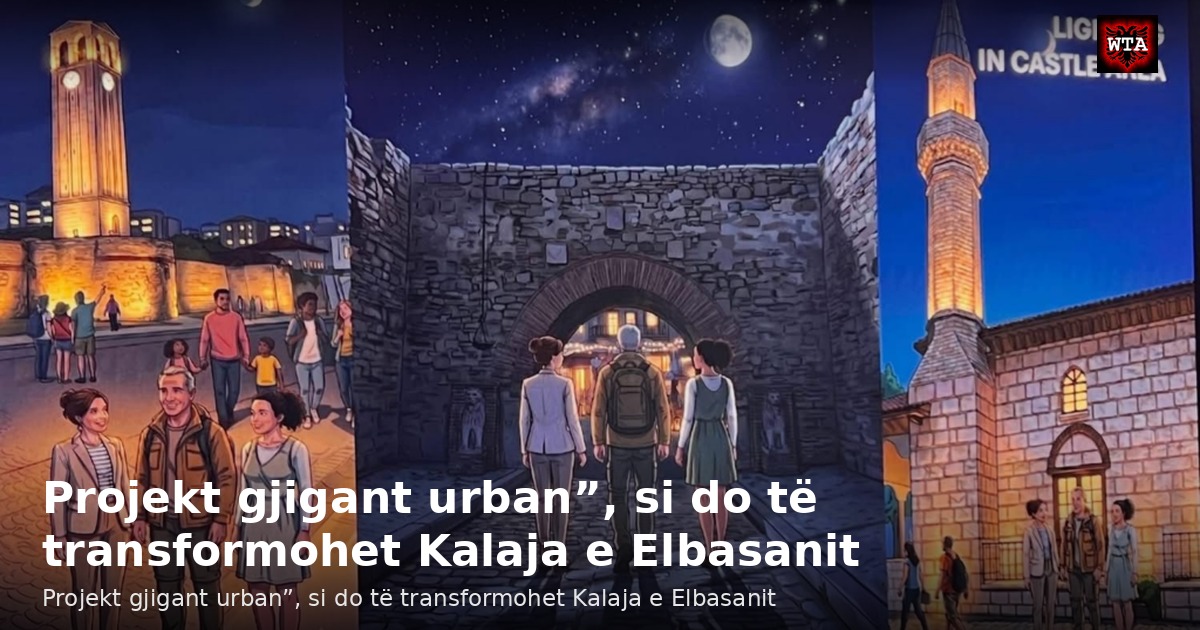 Projekt gjigant urban”, si do të transformohet Kalaja e Elbasanit