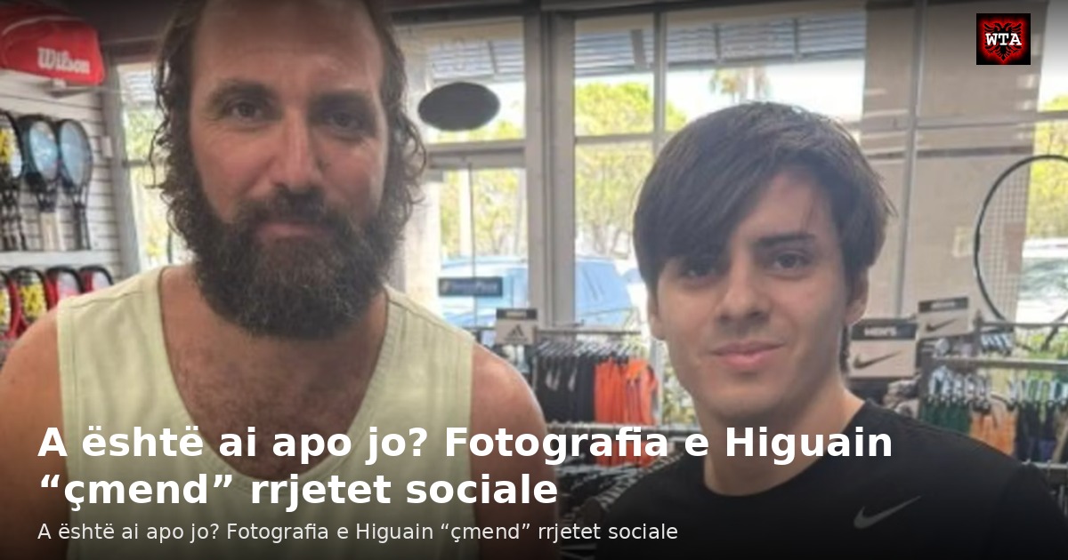 A është ai apo jo? Fotografia e Higuain “çmend” rrjetet sociale