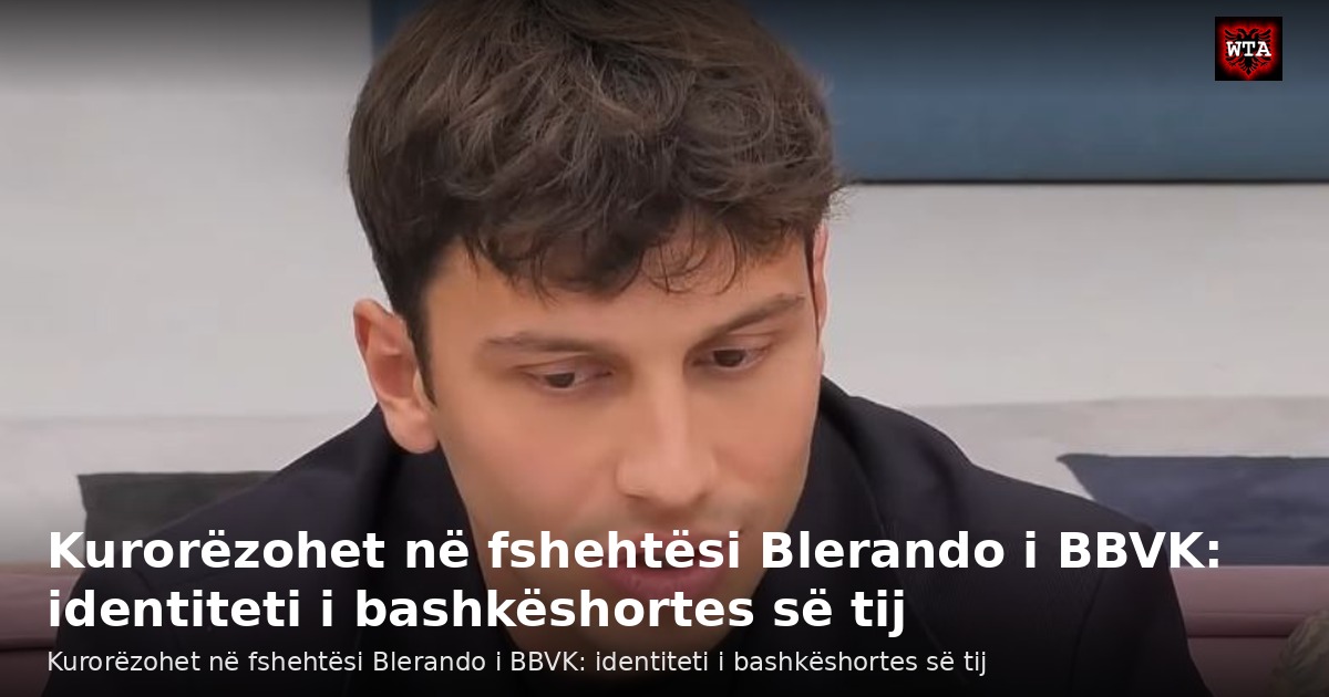 Kurorëzohet në fshehtësi Blerando i BBVK: identiteti i bashkëshortes së tij