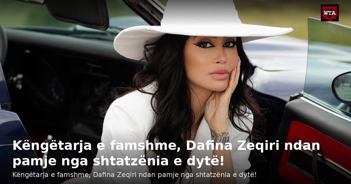 Këngëtarja e famshme, Dafina Zeqiri ndan pamje nga shtatzënia e dytë!
