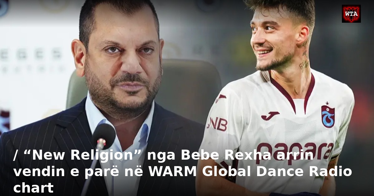 / “New Religion” nga Bebe Rexha arrin vendin e parë në WARM Global Dance Radio chart