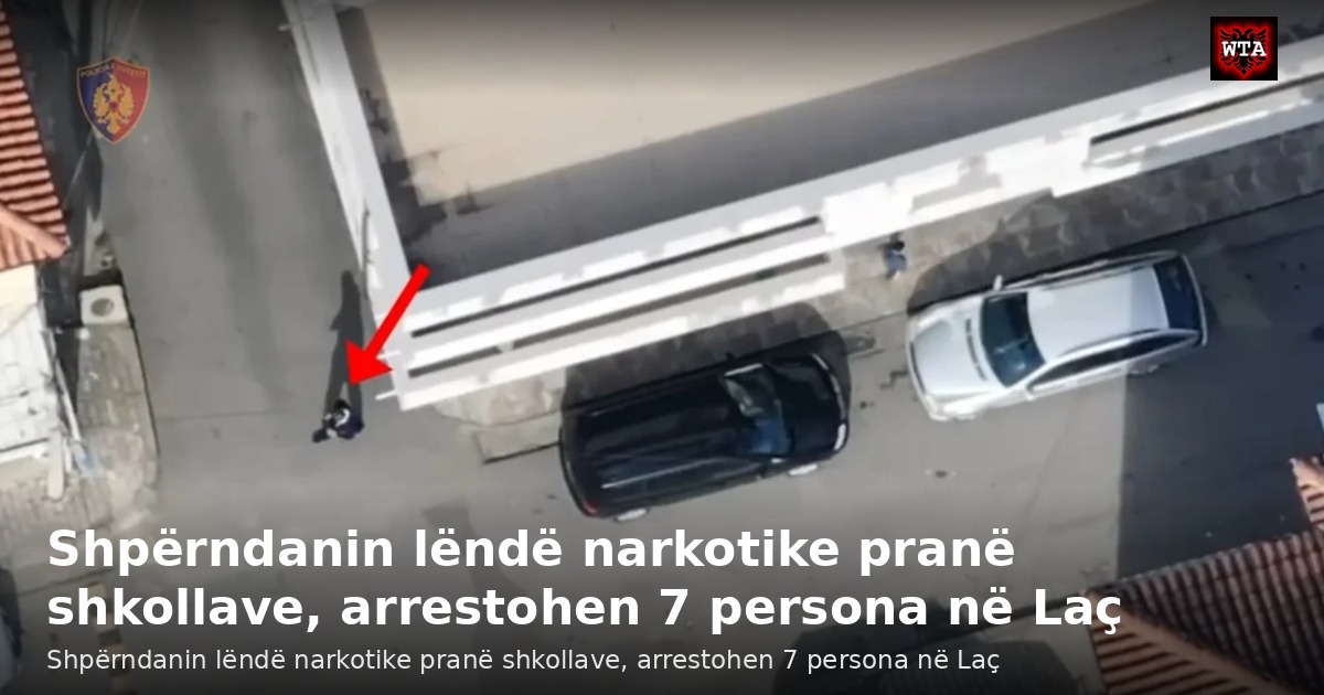 Shpërndanin lëndë narkotike pranë shkollave, arrestohen 7 persona në Laç