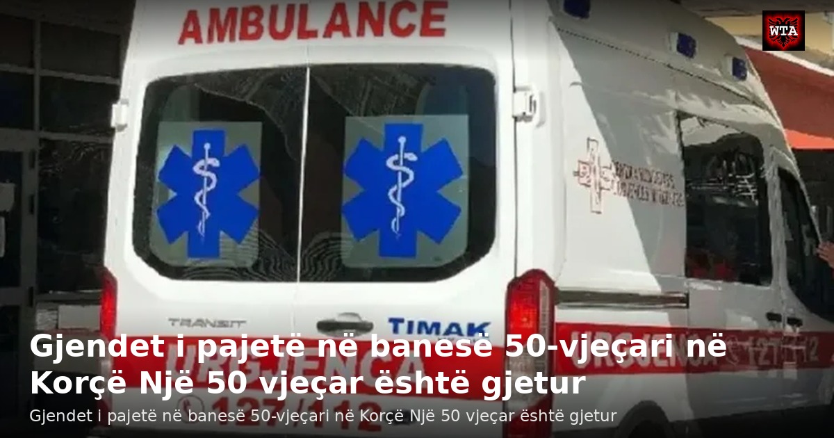 Gjendet i pajetë në banesë 50-vjeçari në Korçë Një 50 vjeçar është gjetur