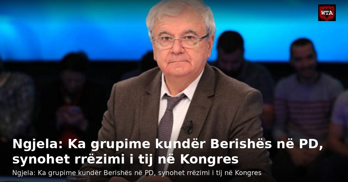 Ngjela: Ka grupime kundër Berishës në PD, synohet rrëzimi i tij në Kongres