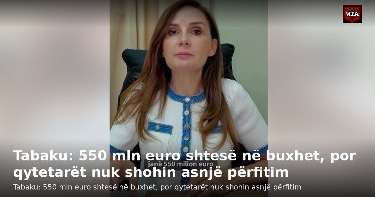 Tabaku: 550 mln euro shtesë në buxhet, por qytetarët nuk shohin asnjë përfitim