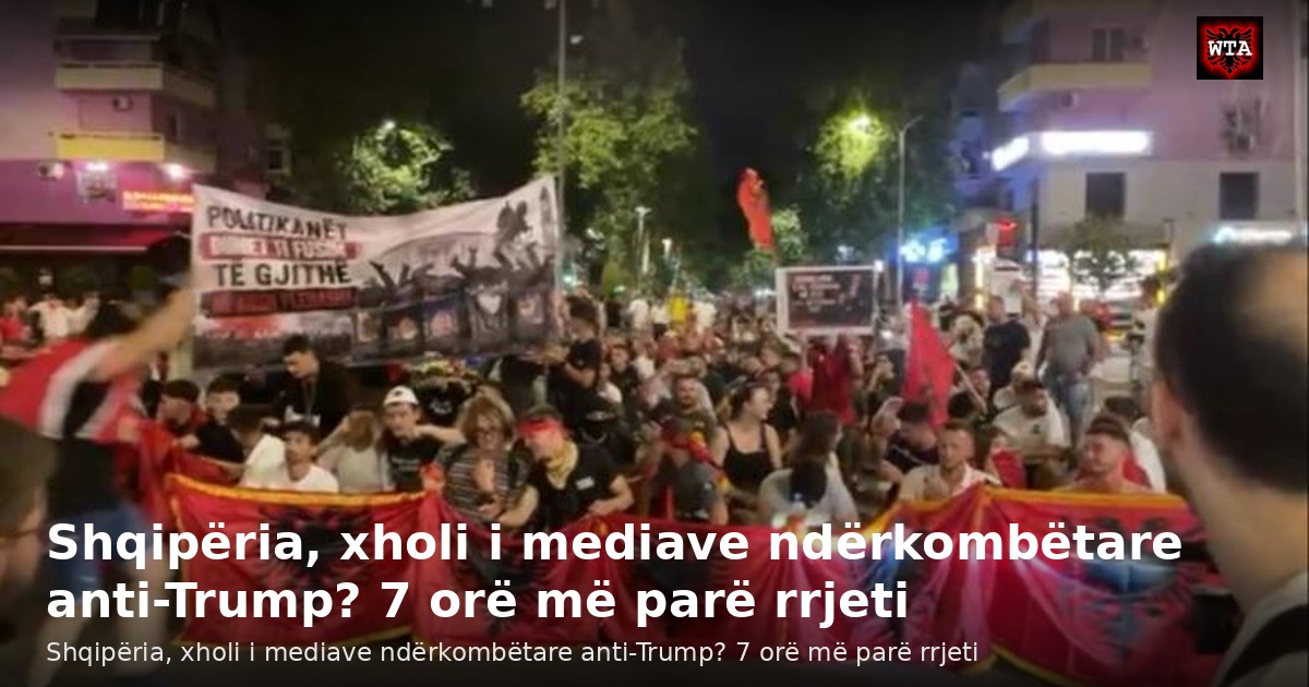 Shqipëria, xholi i mediave ndërkombëtare anti-Trump? 7 orë më parë rrjeti