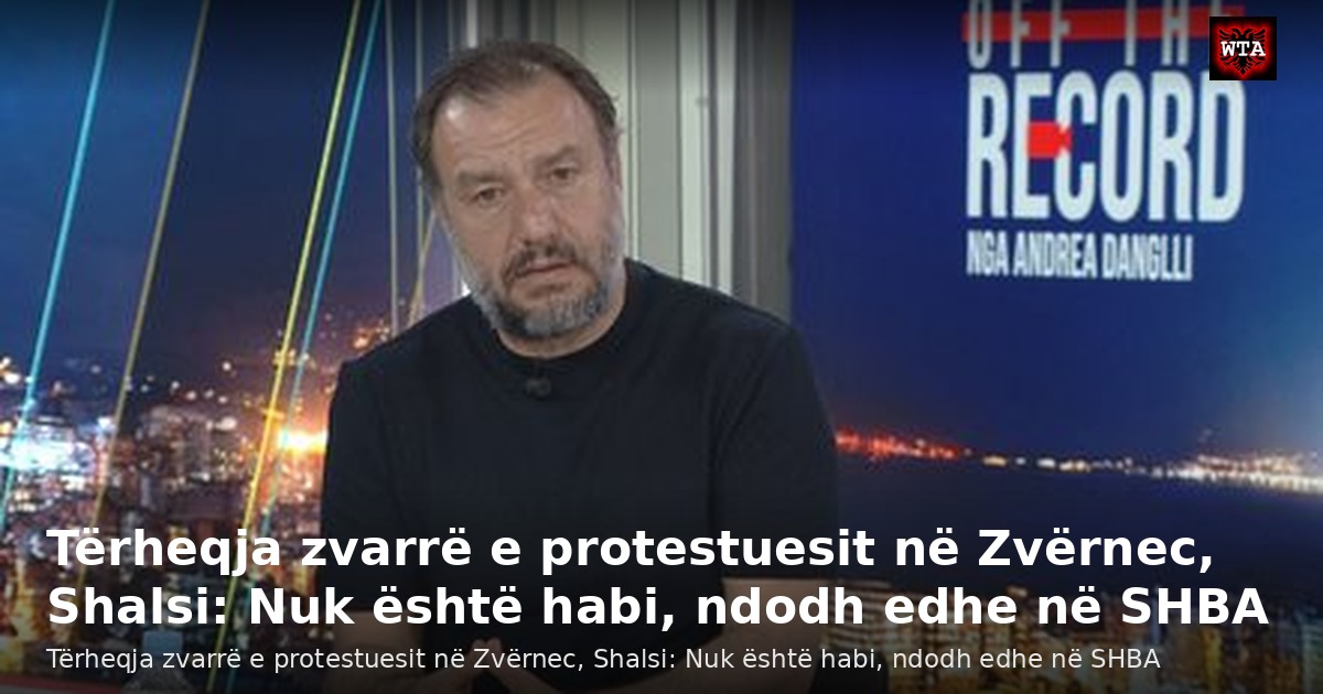 Tërheqja zvarrë e protestuesit në Zvërnec, Shalsi: Nuk është habi, ndodh edhe në SHBA