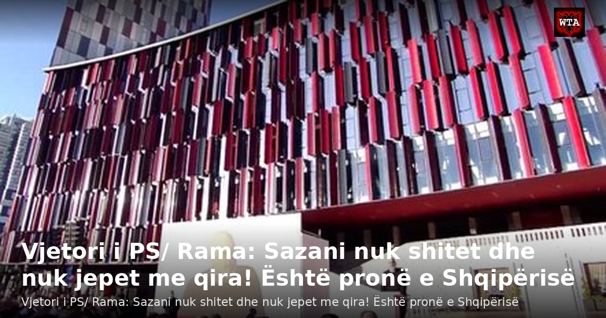 Vjetori i PS/ Rama: Sazani nuk shitet dhe nuk jepet me qira! Është pronë e Shqipërisë