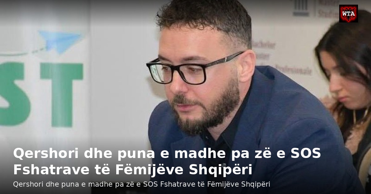 Qershori dhe puna e madhe pa zë e SOS Fshatrave të Fëmijëve Shqipëri