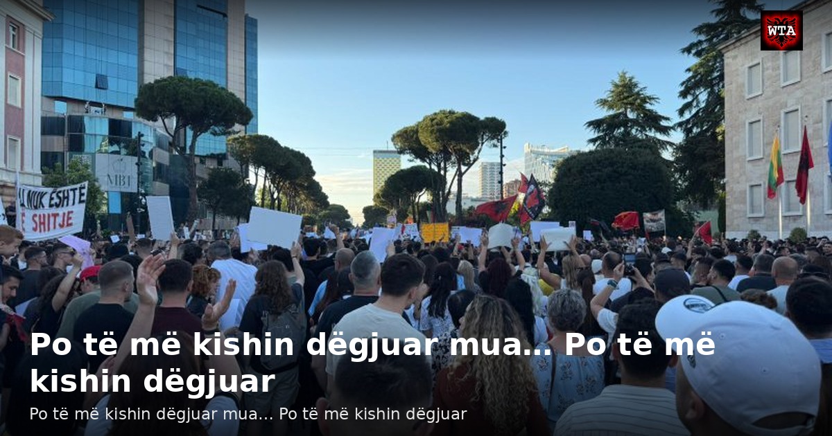 Po të më kishin dëgjuar mua… Po të më kishin dëgjuar