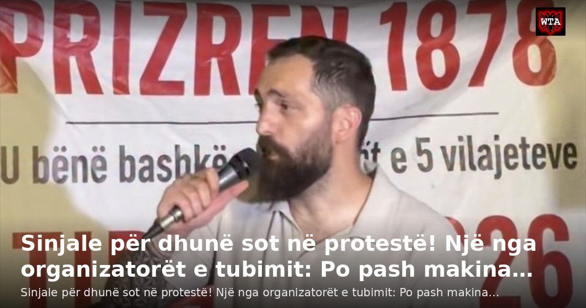 Sinjale për dhunë sot në protestë! Një nga organizatorët e tubimit: Po pash makina…