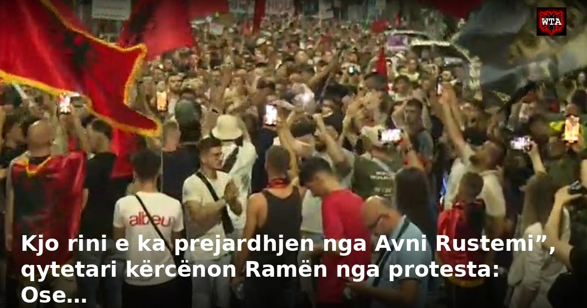 Kjo rini e ka prejardhjen nga Avni Rustemi”, qytetari kërcënon Ramën nga protesta: Ose…