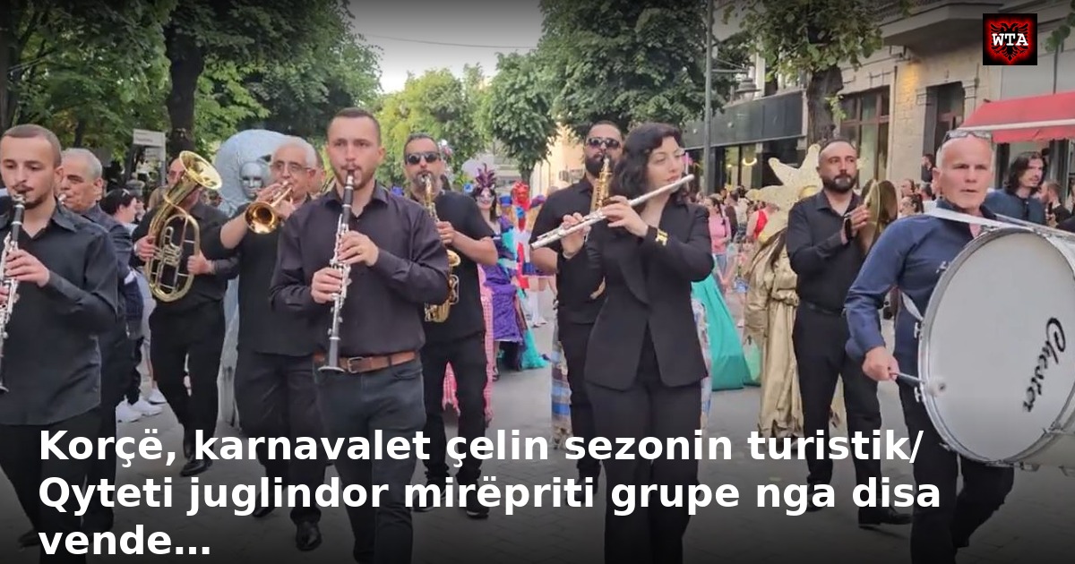 Korçë, karnavalet çelin sezonin turistik/ Qyteti juglindor mirëpriti grupe nga disa vende…