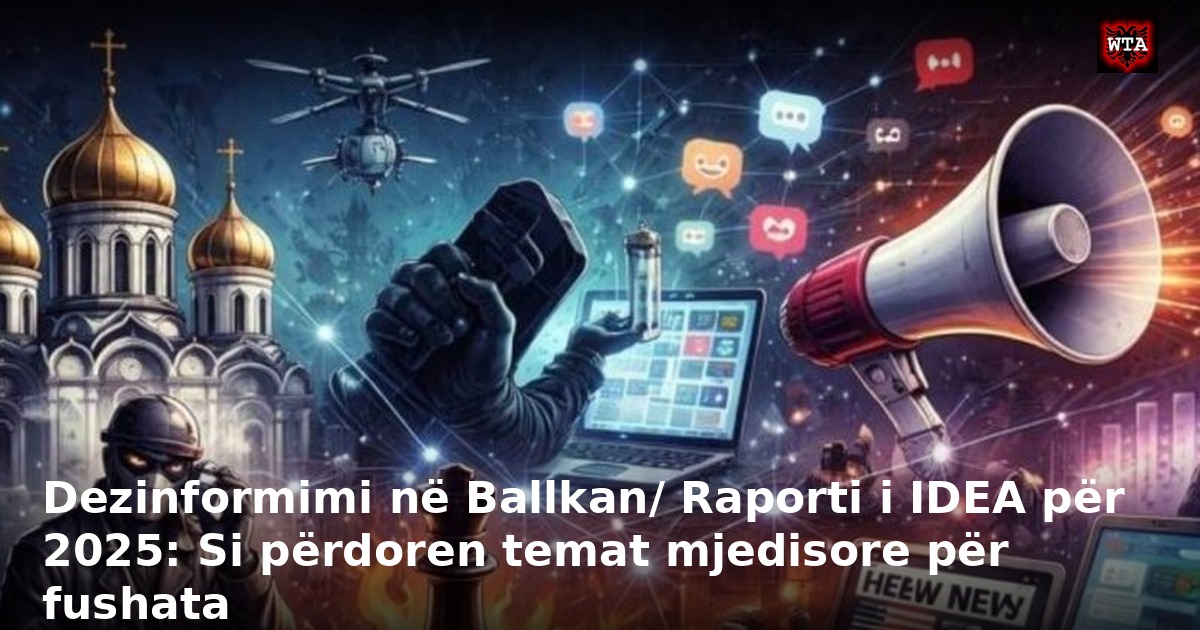 Dezinformimi në Ballkan/ Raporti i IDEA për 2025: Si përdoren temat mjedisore për fushata