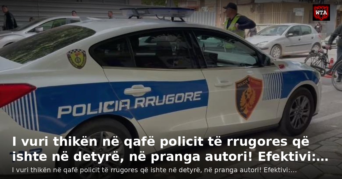 I vuri thikën në qafë policit të rrugores që ishte në detyrë, në pranga autori! Efektivi:…