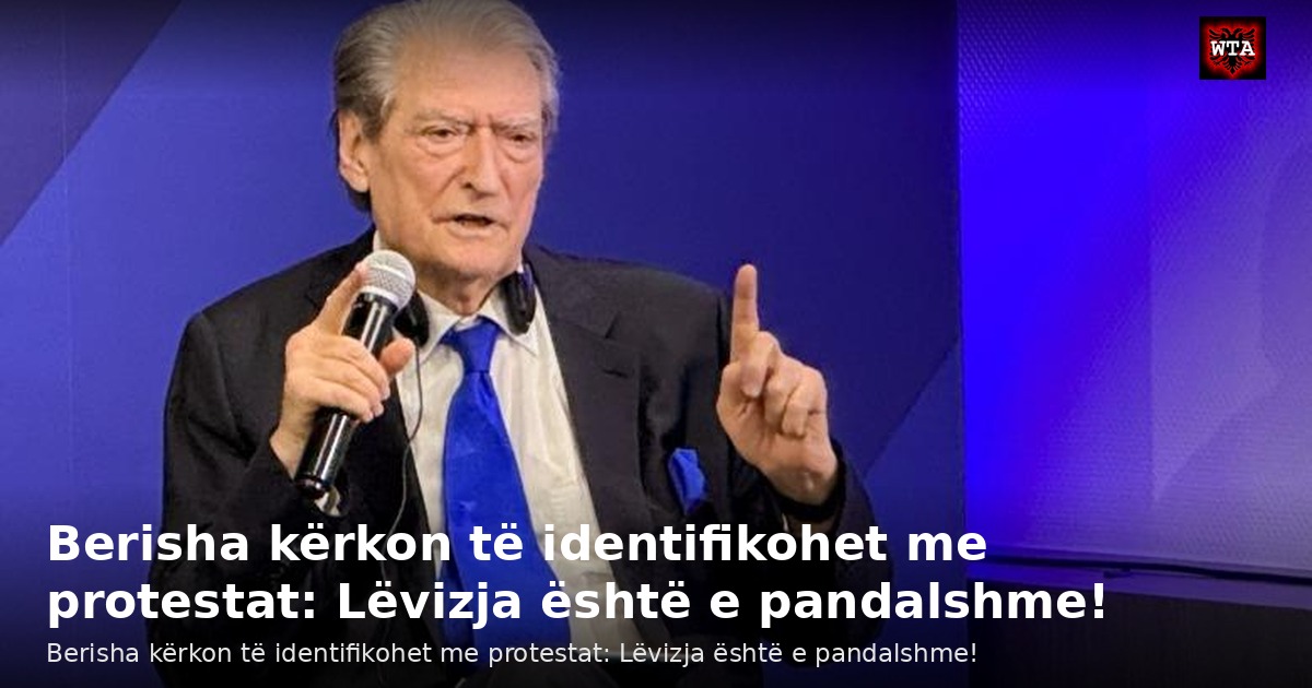 Berisha kërkon të identifikohet me protestat: Lëvizja është e pandalshme!