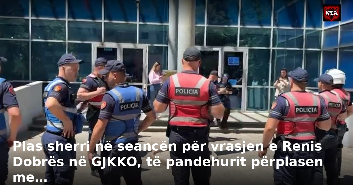 Plas sherri në seancën për vrasjen e Renis Dobrës në GJKKO, të pandehurit përplasen me…