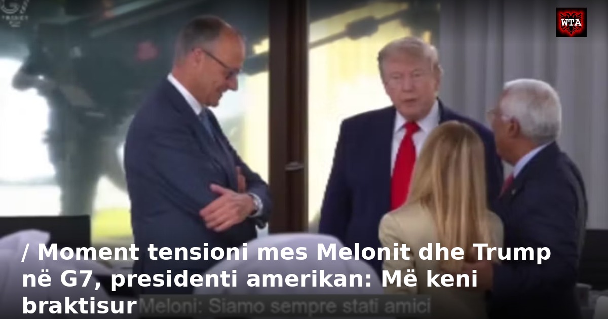 / Moment tensioni mes Melonit dhe Trump në G7, presidenti amerikan: Më keni braktisur