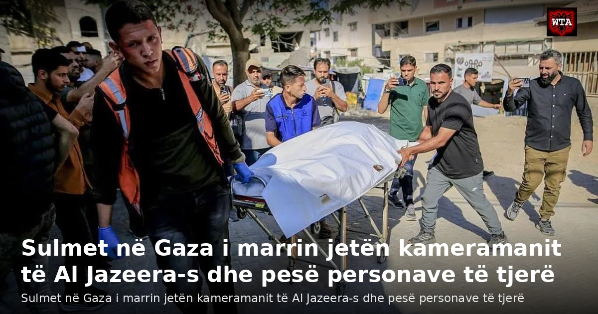 Sulmet në Gaza i marrin jetën kameramanit të Al Jazeera-s dhe pesë personave të tjerë