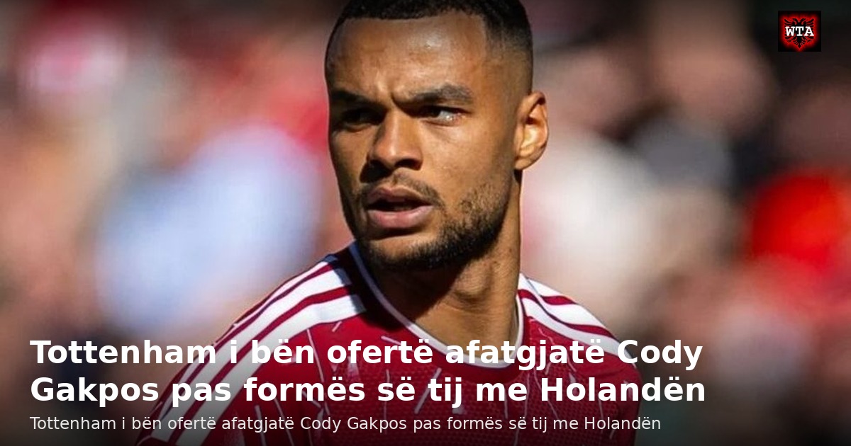 Tottenham i bën ofertë afatgjatë Cody Gakpos pas formës së tij me Holandën