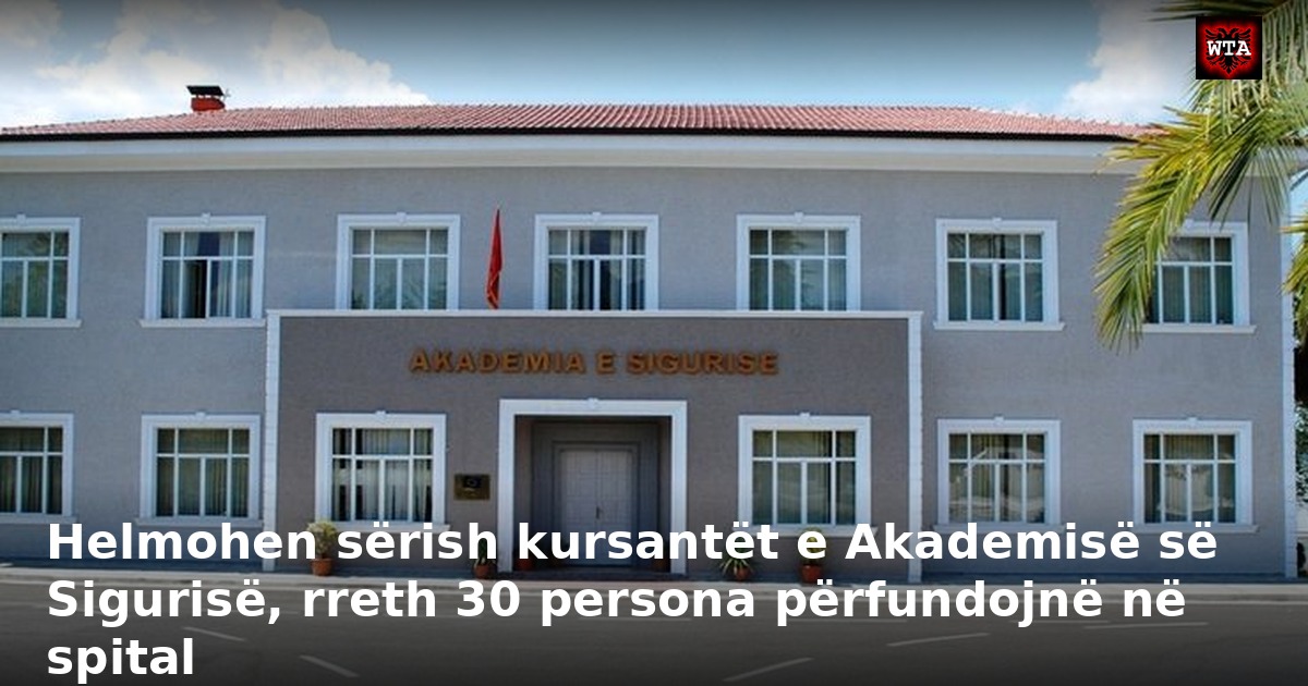 Helmohen sërish kursantët e Akademisë së Sigurisë, rreth 30 persona përfundojnë në spital