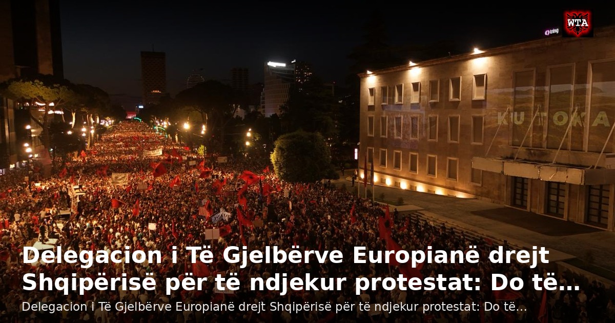 Delegacion i Të Gjelbërve Europianë drejt Shqipërisë për të ndjekur protestat: Do të…