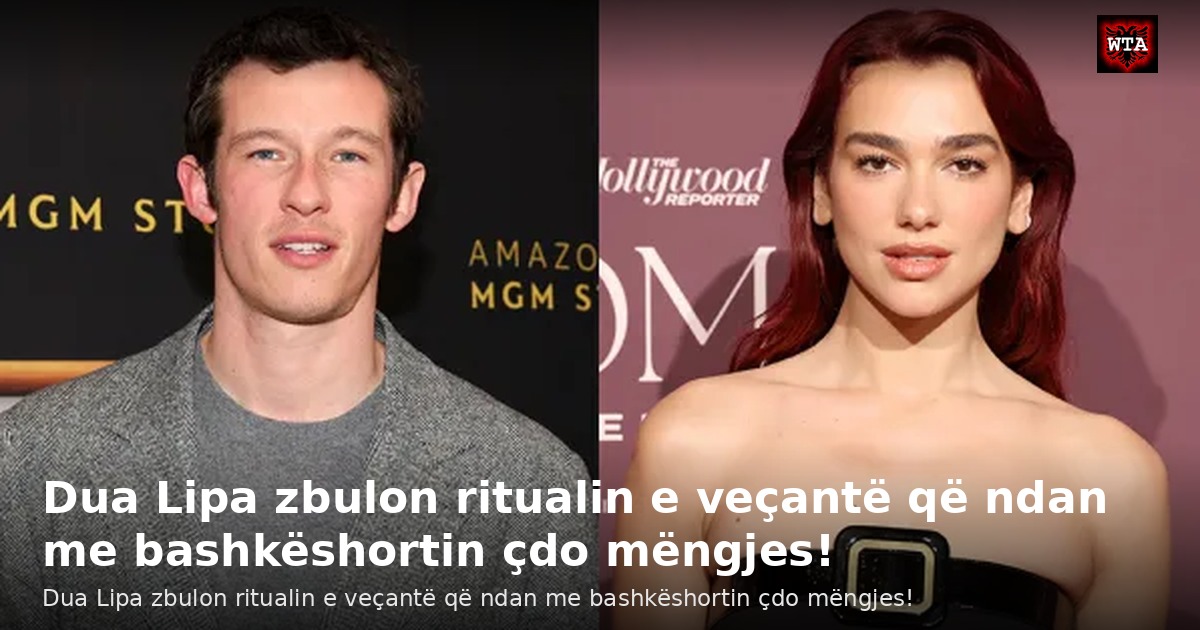 Dua Lipa zbulon ritualin e veçantë që ndan me bashkëshortin çdo mëngjes!