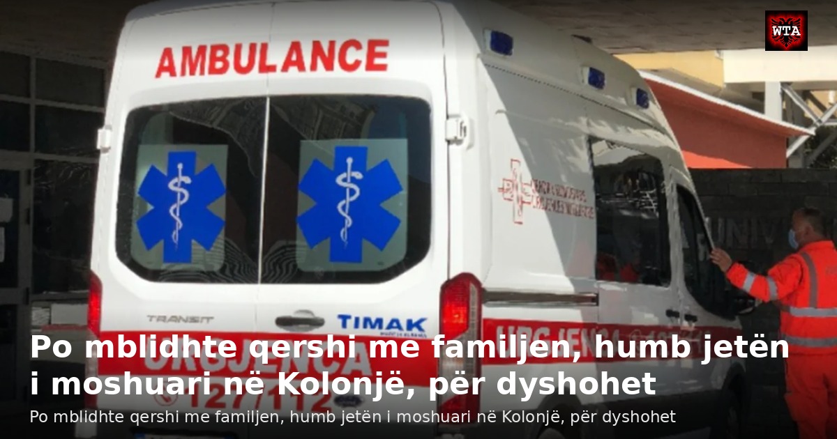 Po mblidhte qershi me familjen, humb jetën i moshuari në Kolonjë, për dyshohet