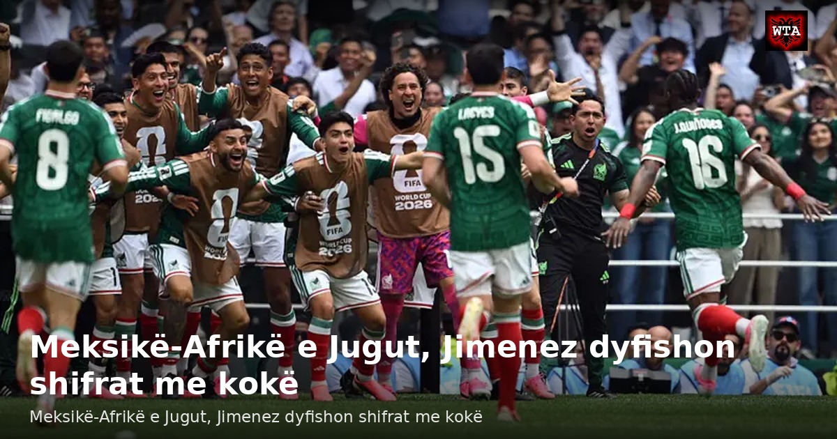 Meksikë-Afrikë e Jugut, Jimenez dyfishon shifrat me kokë