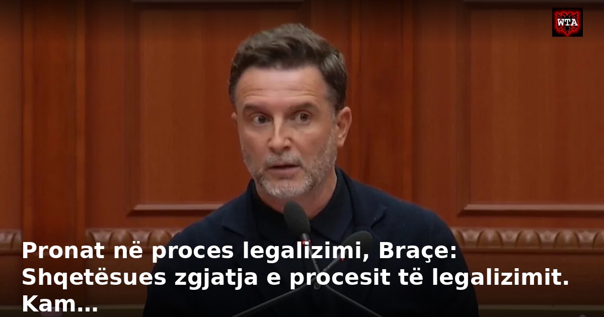Pronat në proces legalizimi, Braçe: Shqetësues zgjatja e procesit të legalizimit. Kam…